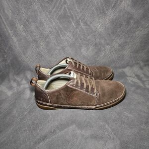 Olukai Shoes Mens Sz 10 Brown Suede Leather Casual Sneakers.